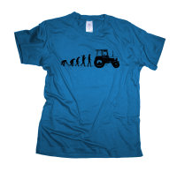 Traktor Regular Rundhals Evolution  Herren T-Shirt BC150...
