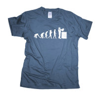 Imker Regular Rundhals Evolution  Herren T-Shirt BC150...