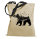 Ma2ca® Canada Bear Nature Bären Kanada Stoffbeutel Einkaufstasche Tasche Tragetasche / Bag WMFH