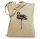Ma2ca® Flamingo Stoffbeutel Einkaufstasche Tasche Tragetasche / Bag