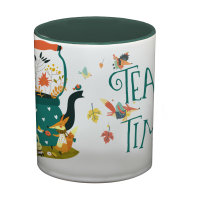 Ma2ca® Teatime Bear Autumn Kaffeetasse Becher Tasse  Tasse Becher