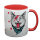 Ma2ca® Cat Smile / Katzen Tasse Kaffeetasse Teetasse  Tasse Becher
