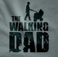 The Walking Dad Papa Vater Tragetasche / Bag / Jutebeutel WM1