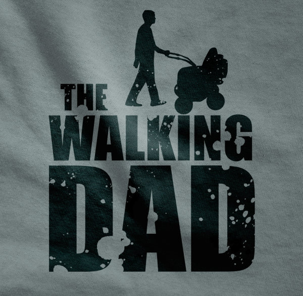 The Walking Dad Papa Vater Tragetasche / Bag / Jutebeutel WM2
