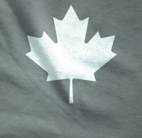 Canada Leaf  Elch Kanada Blatt Tragetasche / Bag / Jutebeutel WM1-cranberry
