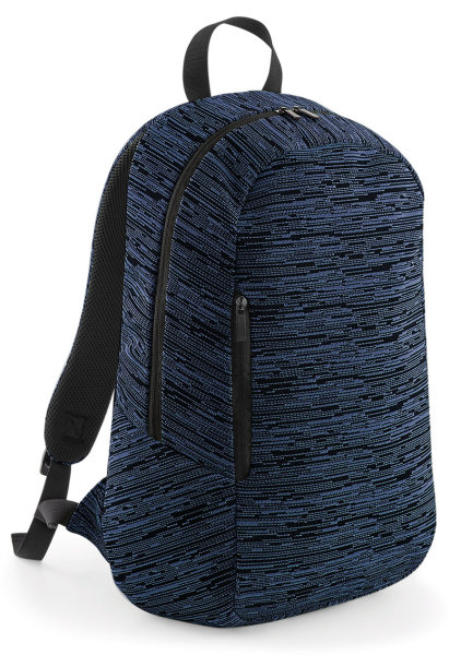 Duo Knit Backpack Rucksack - navy