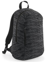Duo Knit Backpack Rucksack - black