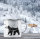 Ma2ca® Bearwood Bär Canada Camper Kanada Emailletasse Campingbecher Tasse Emaillebecher Kindertasse Becher