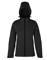 Women´s Hooded Soft-Shell Jacket - charcoal