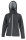 Women´s Performance Hooded Soft Shell Jacket black/grey
