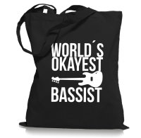 Best Bassist Basser Bass Tragetasche / Bag / Jutebeutel...