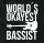 Best Bassist Basser Bass Tragetasche / Bag / Jutebeutel WM1-black