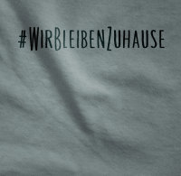 #WirBleibenZuhause 2020 Tragetasche / Bag / Jutebeutel WM2
