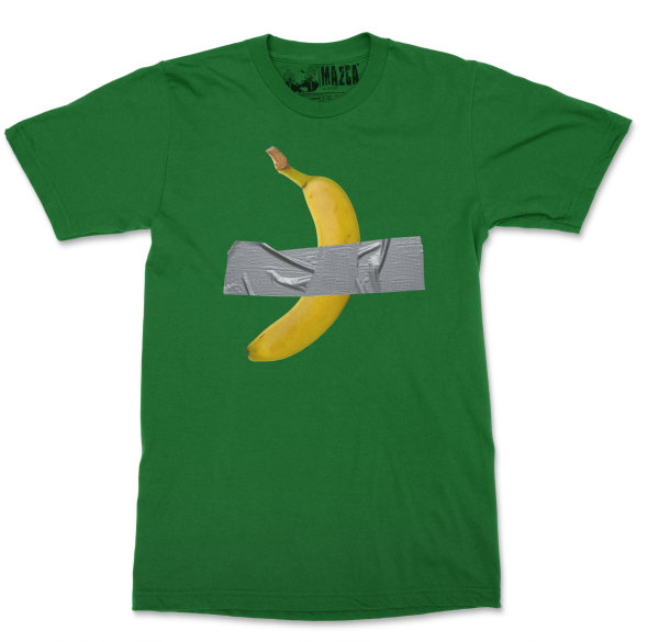 Ma2ca® Banana Banane Herren Männer M-Fit T-Shirt