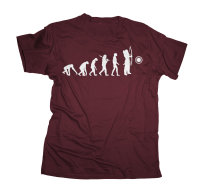 Bogenschiessen Regular Rundhals Evolution  Herren T-Shirt