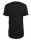 Shaped Long Tee  by Build Your Brand Black s