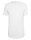 Shaped Long Tee  by Build Your Brand White 5xl