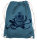 Ma2ca® - Octodiver Octopus Taucher Tauchen Gymsac Turnbeutel - Stoffbeutel Tasche Hipster Sportbeutel Rucksack bedruckt - blue