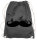 Ma2ca® - Moustacheland Moustache Schnurbart Hipster Bart Gymsac Turnbeutel - Stoffbeutel Tasche Hipster Sportbeutel Rucksack bedruckt - graphite