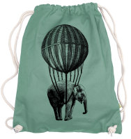 Ma2ca® - Big Ballon Elephant Gymsac Turnbeutel -...