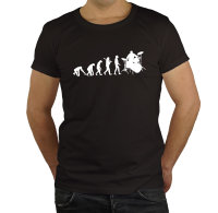 Drummer Regular Rundhals Evolution  Herren T-Shirt BC150