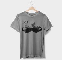 Moustache Land - Herren M-Fit T-Shirt