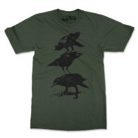 Crows - Herren M-Fit T-Shirt khaki l