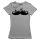 Moustache Land Rundhals Damen M-Fit T-Shirt