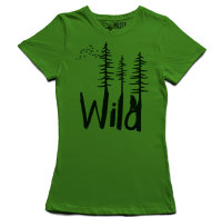 Wild Rundhals Damen M-Fit T-Shirt