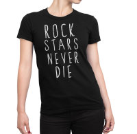 Rock Stars Rundhals Damen M-Fit T-Shirt