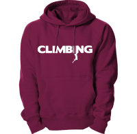Climbing Bergsteiger Hoodie Sweatshirt black s