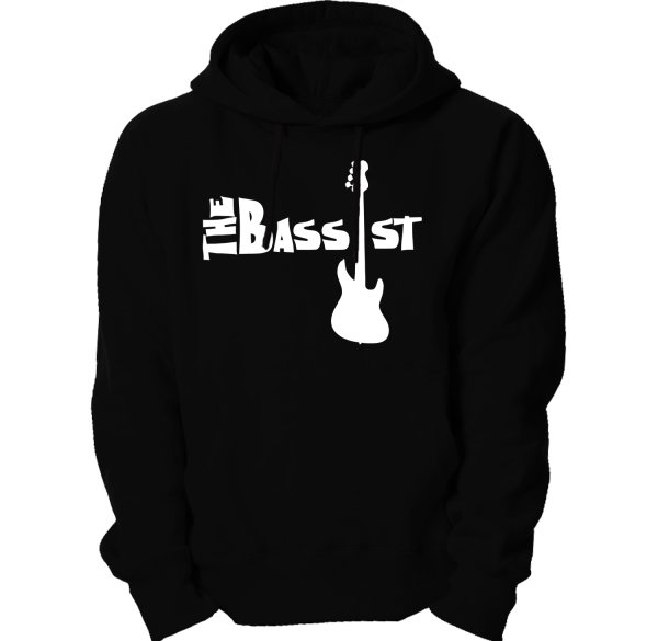 The Bassist Hoodie Sweatshirt black s